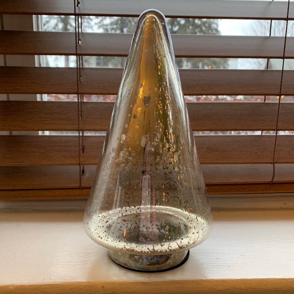 Mercury Glass Christmas Tree